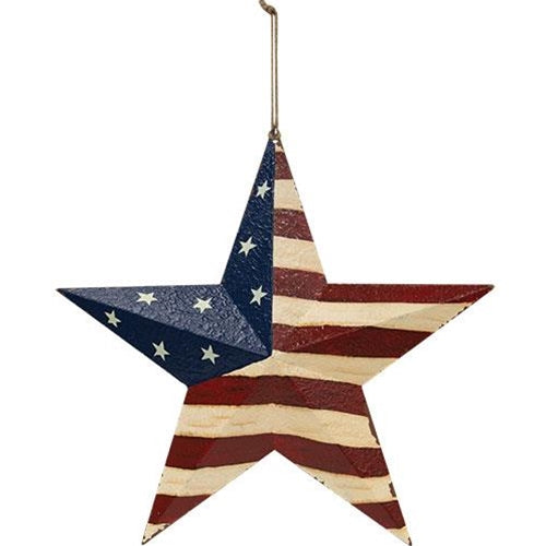 Painted Americana Star 16