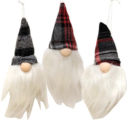 '+Stuffed Gnome Ornament 6