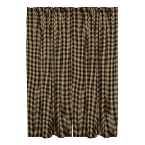 2/Set Black Check Panels