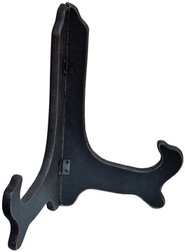 Black Wood Plate Stand 9