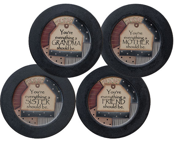 You're Everything Plate 4 Asstd. (Pack of 2)