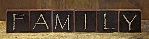 Family Blocks (Pack of 4)