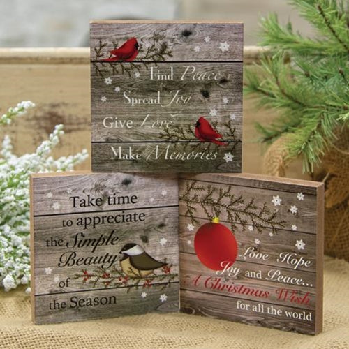 Beauty of the Season Block 3 Asstd. (Pack of 4)