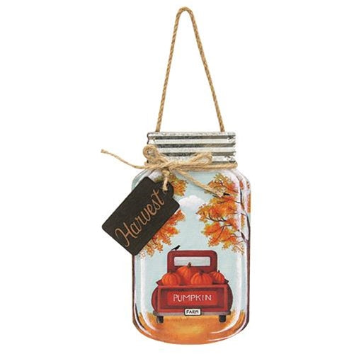 Harvest Wood Mason Jar Hanger (Pack of 4)