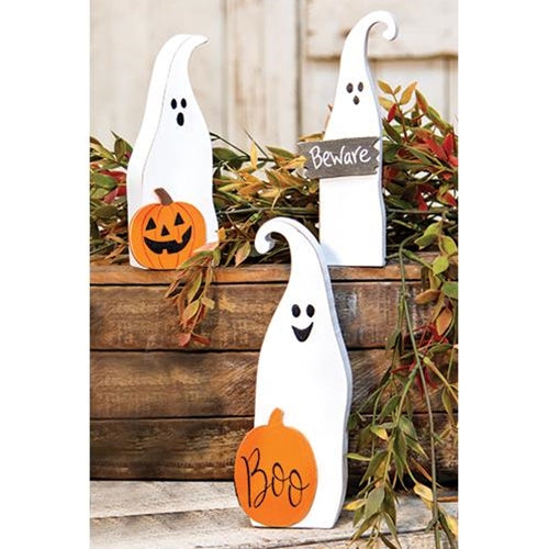 3/Set Chunky Friendly Ghosts  (Pack of 4)