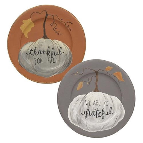 Thankful For Fall Plate 2 Asstd.