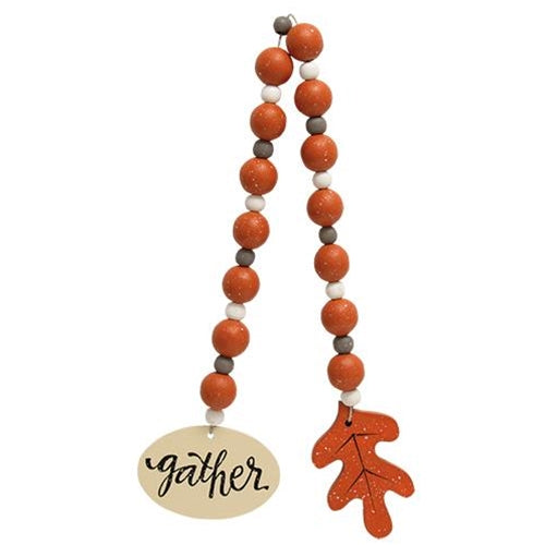 Beaded Gather Tag (Pack of 4)