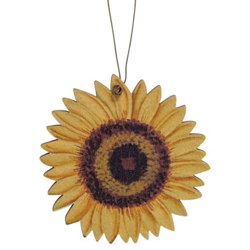 3/Set Wooden Sunflower Ornaments (Pack of 4)