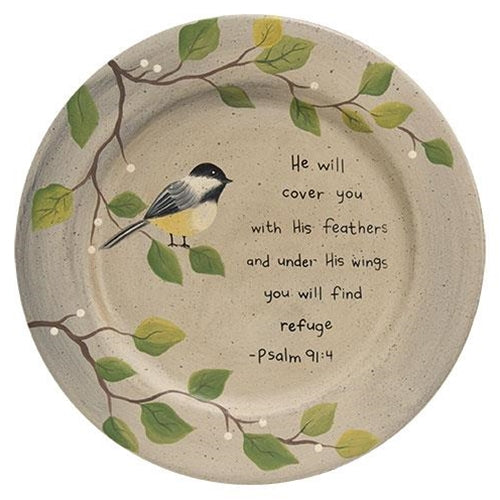 You Will Find Refuge Plate