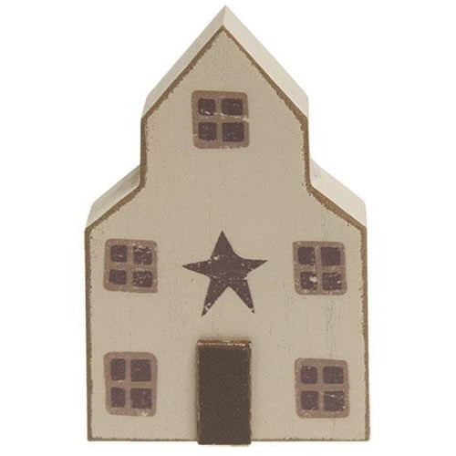 Distressed Primitive Church Sitter (Pack of 4)