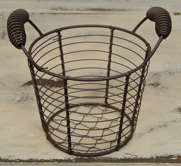 Metal Mesh Basket w/Handles (Pack of 4)