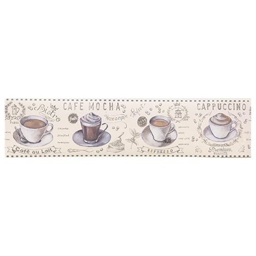 Coffee Time Wall Border