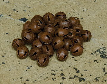 48/Pkg Rusty Jingle Bells 6mm (Pack of 4)
