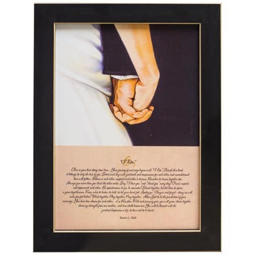 I Do Framed Print -  Small