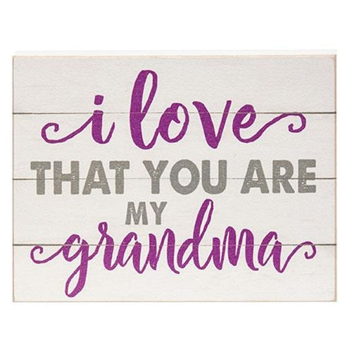I Love That You Are My Grandma Block 6.5