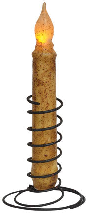 Black Spiral Candle Stand (Pack of 4)