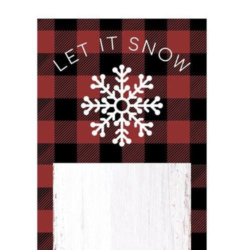 Let It Snow Notepad (Pack of 4)