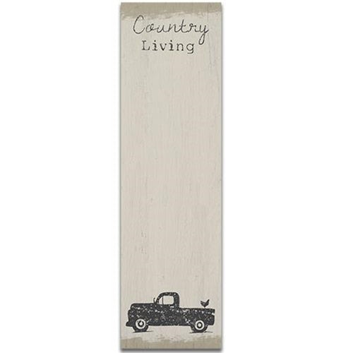 Country Living Notepad (Pack of 4)