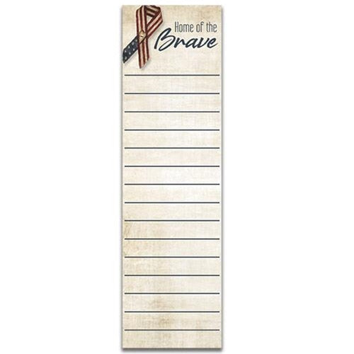 Home of the Brave Notepad (Pack of 4)