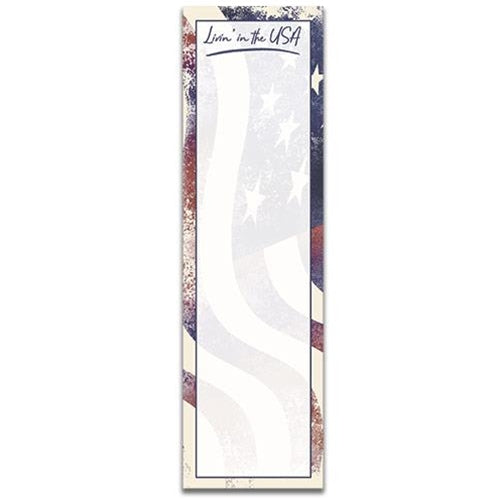 Livin' in the USA Notepad  (Pack of 4)