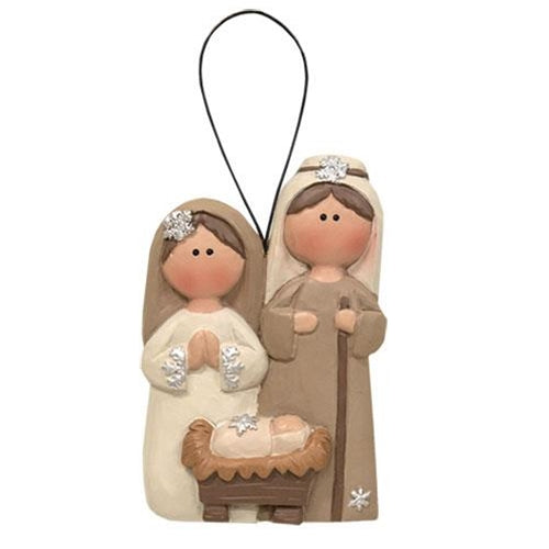 Holy Family Ornament (Pack of 4)