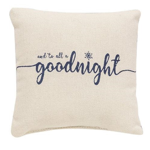 And To All A Goodnight Mini Pillow (Pack of 4)
