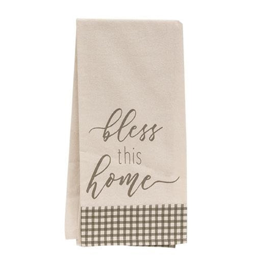 Bless This Home Dish Towel (Pack of 2)