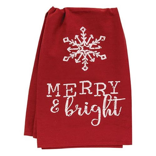 Merry & Bright Dish Towel (Pack of 2)