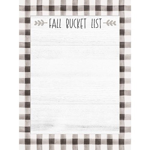 Fall Bucket List Mini Notepad (Pack of 4)