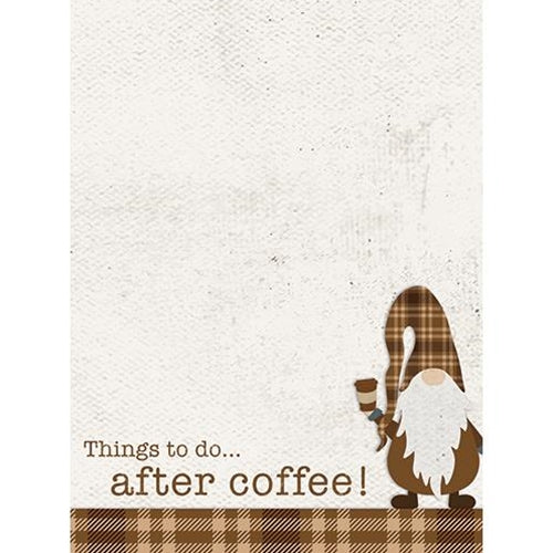 Things To Do...After Coffee! Mini Notepad (Pack of 4)