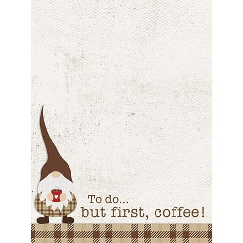 To Do...But First Coffee! Mini Notepad (Pack of 4)