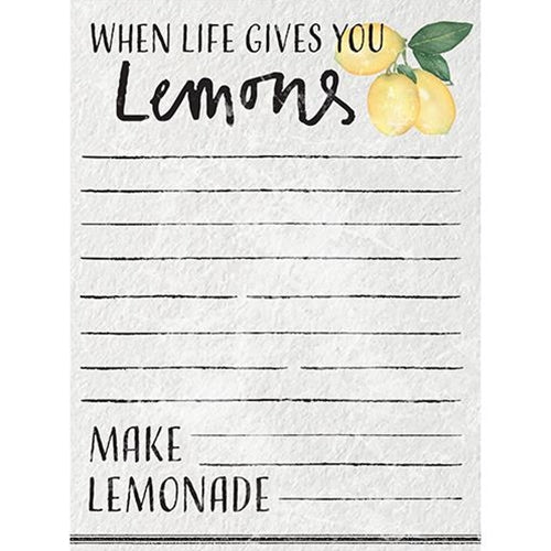 When Life Gives You Lemons Mini Notepad (Pack of 4)