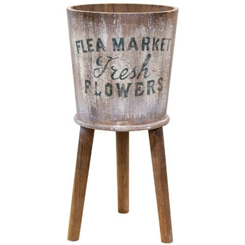 Flea Market Flower Stand