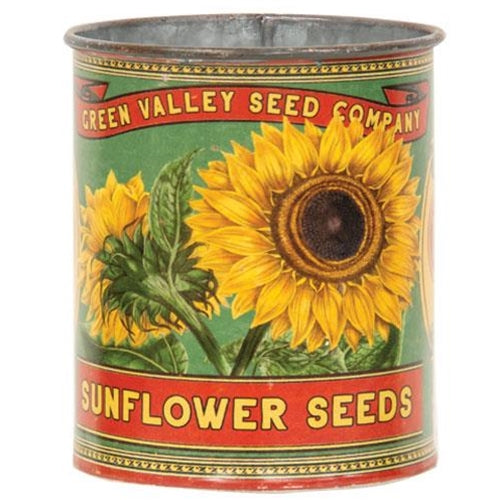 Green Valley Sunflower Seeds Metal Can  (Pack of 4)