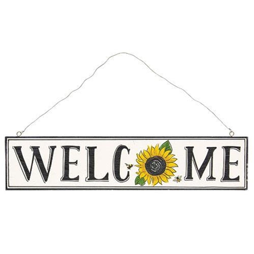 Sunflower Welcome Sign (Pack of 2)