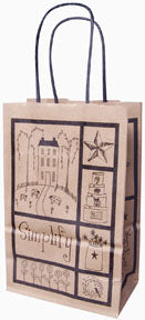 Primitive Blessings Gift Bag Small (Pack of 4)