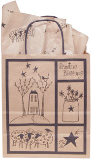 Primitive Blessings Gift Bag Medium (Pack of 4)