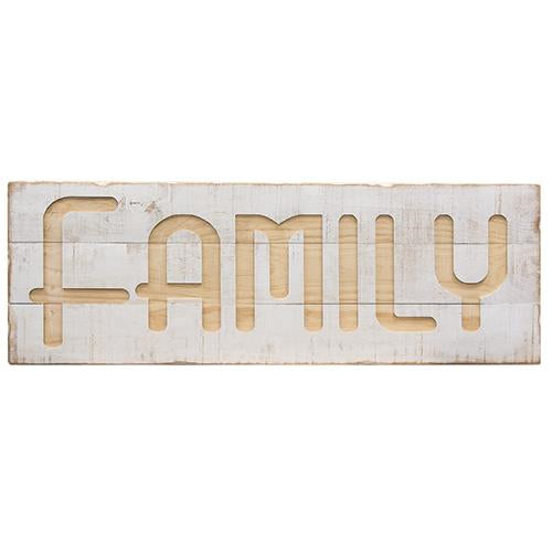 *Family Wood Sign