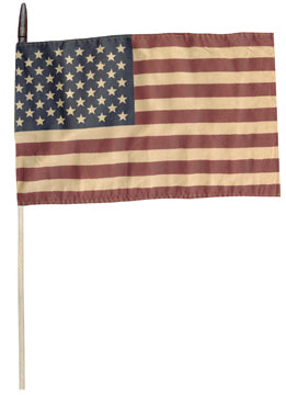 American Flag On Stick  (Pack of 4)