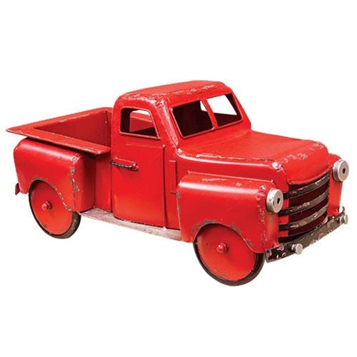 Red Farmhouse Truck