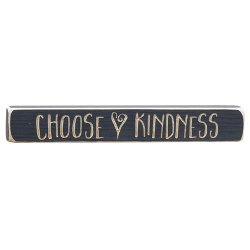 Choose Kindness Engraved Block 12
