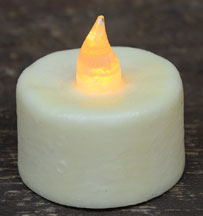 Ivory Timer Tealight  (Pack of 4)