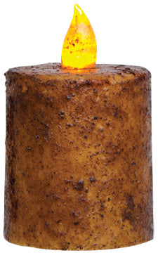Burnt Mustard Timer Pillar 3