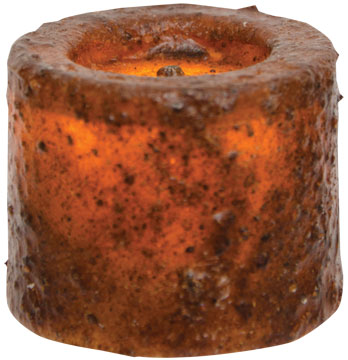 Burnt Mustard LED Votive (Pack of 4)
