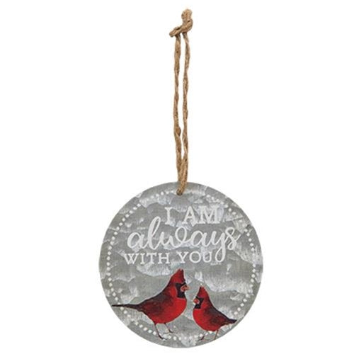 3/Set Always With You Cardinal Ornaments (Pack of 4)