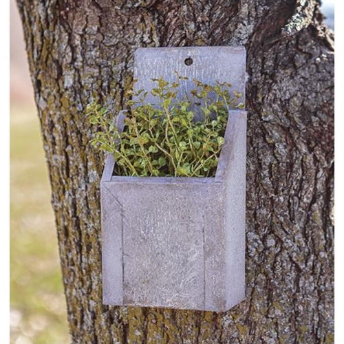 Washed Galanized Flower Box (Pack of 2)