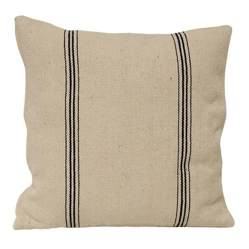 Black Stripe Pillow Case (Pack of 2)
