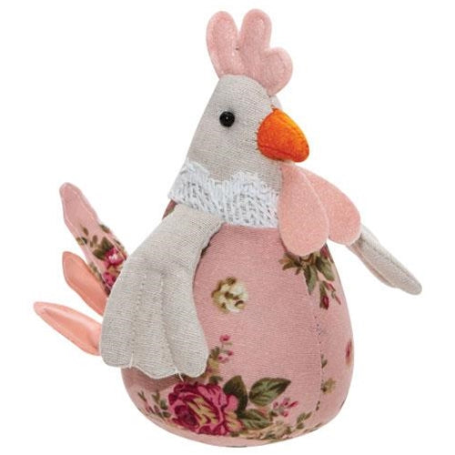 Garden Floral Sitting Hen (Pack of 2)
