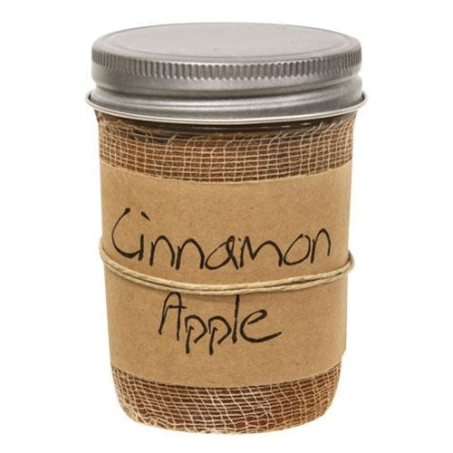Cinnamon Apple Jar Candle 8oz  (Pack of 4)