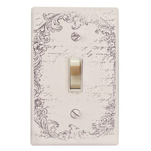 Single Vintage Postcard Switchplate (Pack of 2)